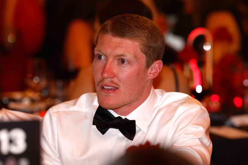 MELBOURNE, AUSTRALIA - SEPTEMBER 22:  Matt Rowell of the Suns is seen during the 2025 Brownlow Medal at Crown Palladium on September 22, 2025 in Melbourne, Australia. (Photo by Michael Willson/AFL Photos)