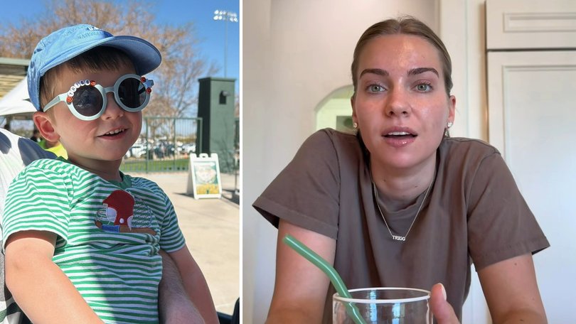 Social media star posts online after months of silence following her sons death.