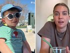 Social media star posts online after months of silence following her sons death.