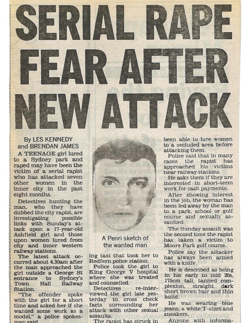 Media clippings from the time.
