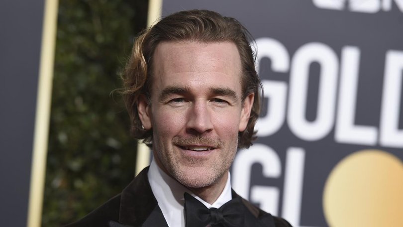 James Van Der Beek is battling cancer and pulled out of a Dawson's Creek reunion due to illness. (AP PHOTO)