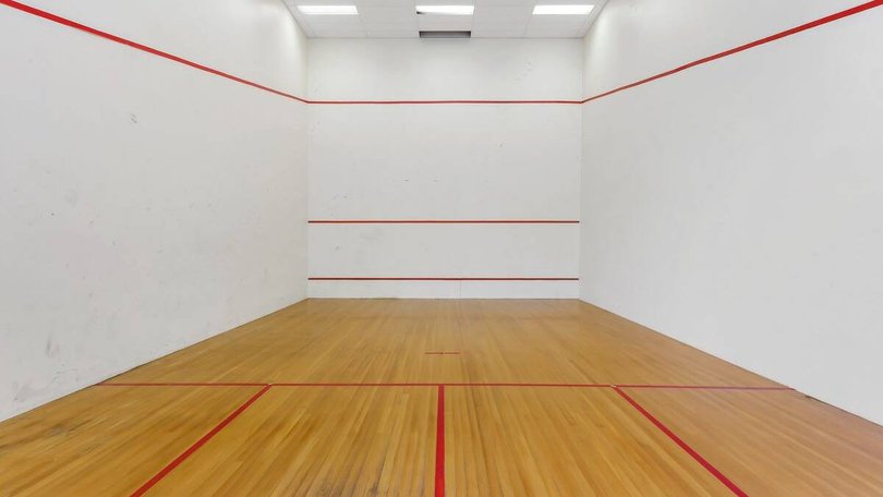 The indoor squash court. Pic: Ray White.