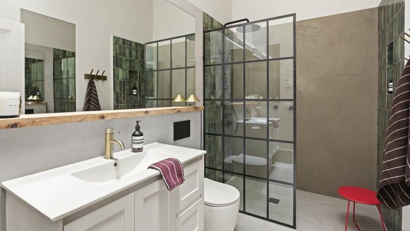 One of the updated bathrooms. Pic: RT Edgar Caulfield.