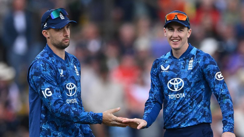 Will Jacks (left) is in England’s Ashes squad, while Harry Brook (right) has been promoted to vice-captain.
