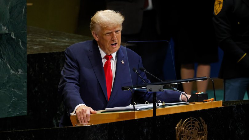 US President Donald Trump told world leaders at the UN their countries were ‘going to hell’