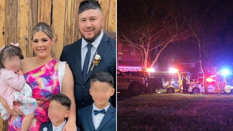 A young boy and his father are fighting for life after their home went up in flames in Melbourne’s west.