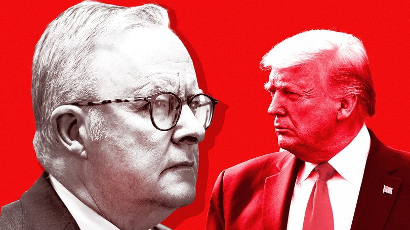 Anthony Albanese and Donald Trump. 