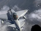 NATO Italian fighter jets escorted Russian planes out of Estonian airspace. (AP PHOTO)