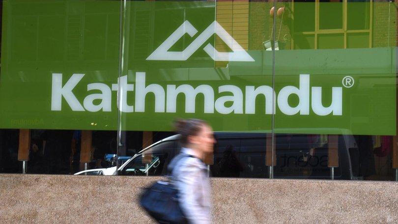 Kathmandu owner KMD Brands announced this month it was closing 21 stores, mostly outside Australia. (Mick Tsikas/AAP PHOTOS)