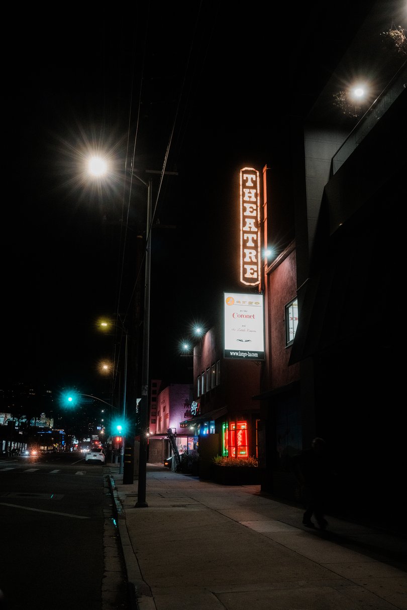 The performance space Largo is now at the Coronet Theatre in West Hollywood.