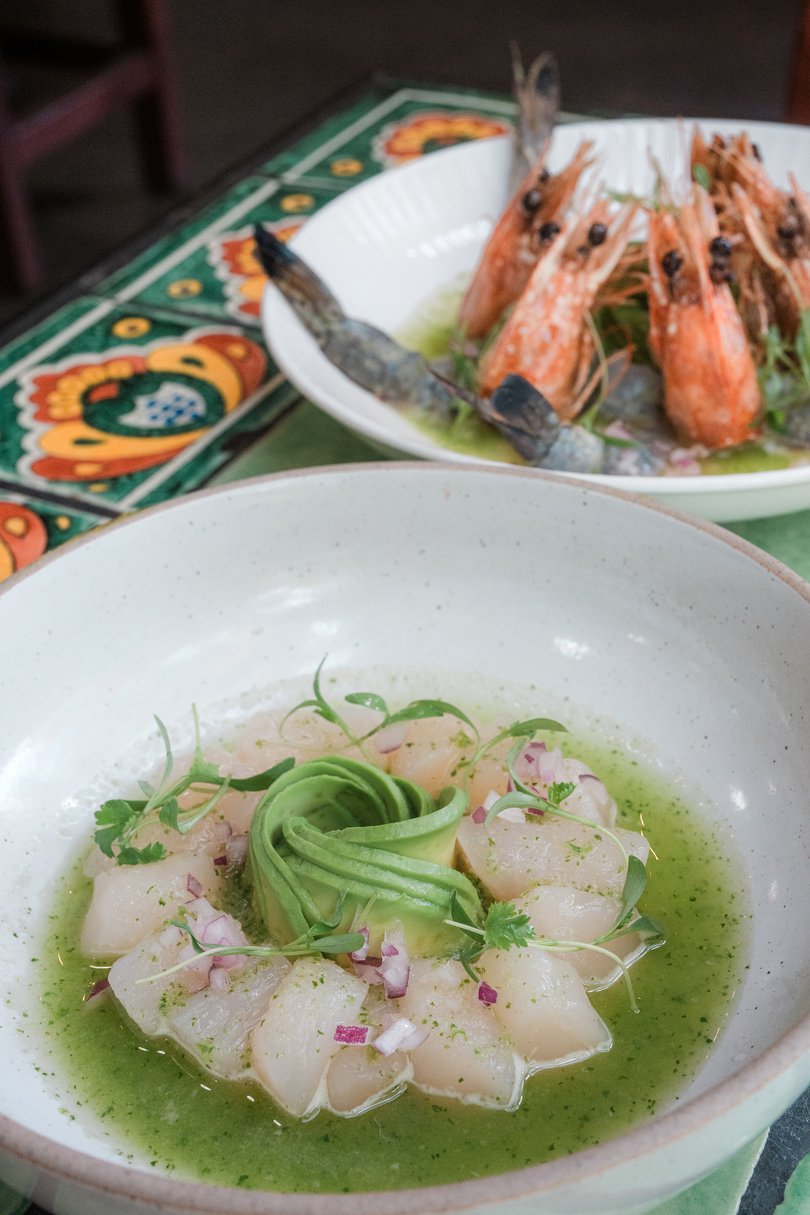 Holbox, a restaurant in Historic South Central, where the chef Gilberto Cetina cooks up specialties like aguachiles in Los Angeles.