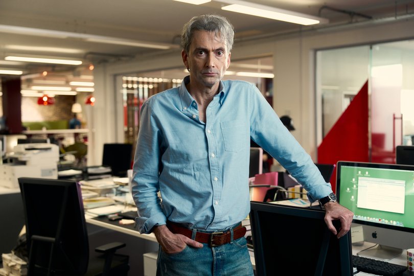 David Tennant, who plays journalist Nick Davies, was a phone hacking victim in real life.