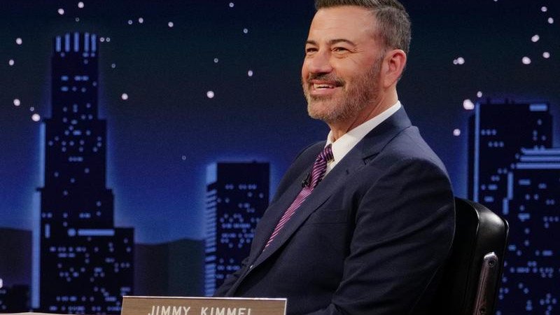 Jimmy Kimmel has taped his first show since being suspended by ABC. 
