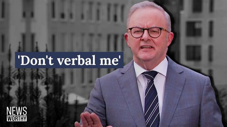 Albanese ERUPTS at The Nightly’s reporter in NYC | News Worthy with Ben O’Shea.