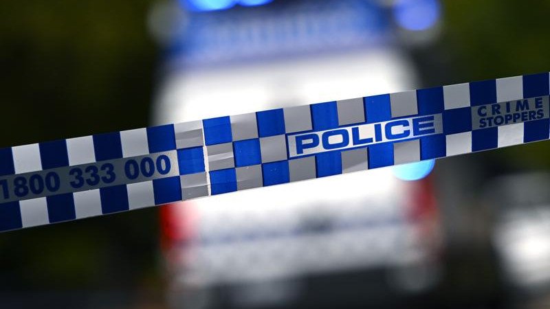 Police enforced a lockdown at the school.