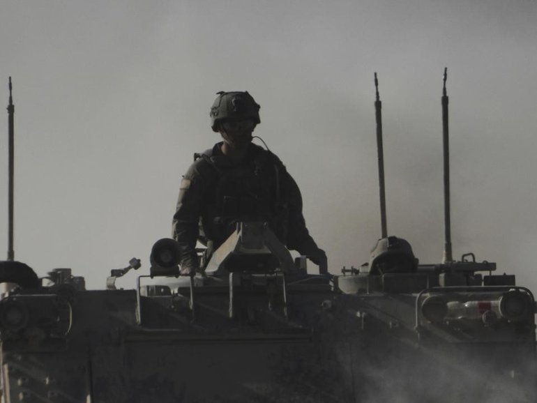 The Israeli military says a drone launched from Yemen fell in Eilat after it tried to intercept it.