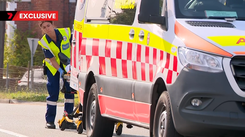 Six people have been hospitalised after the crash.