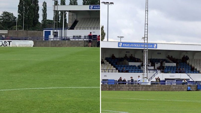 Fans have suggested there should be padding around the pitch to prevent serious accidents.