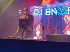 Snoop Dogg performed a DJ set in St Kilda.