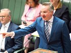 Minister for Climate Change and Energy, Chris Bowen during Question Time at Parliament House in Canberra.