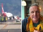 The Qantas flight from Sydney to Auckland was forced into an emergency landing after a life-threatening distress signal.