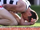 Jeremy Cameron played through pain in the grand final.