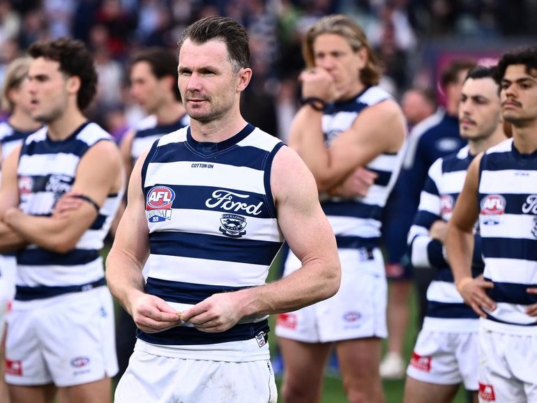 Second-best on the day, Patrick Dangerfield is proud of his Geelong teammates' efforts at the MCG. 
