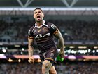 BRISBANE, AUSTRALIA - SEPTEMBER 28: Adam Reynolds of the Broncos celebrates after a successful conversion to put the Broncos in the lead during the NRL Preliminary Final match between Brisbane Broncos and Penrith Panthers at Suncorp Stadium, on September 28, 2025, in Brisbane, Australia. (Photo by Albert Perez/Getty Images)