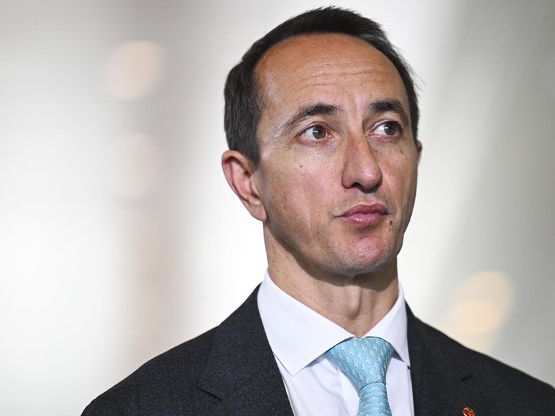Senator Dave Sharma hit out at the minister on Monday morning, questioning whether he would extend the same courtesy to other incoming arrivals. Picture: NewsWire / Martin Ollman