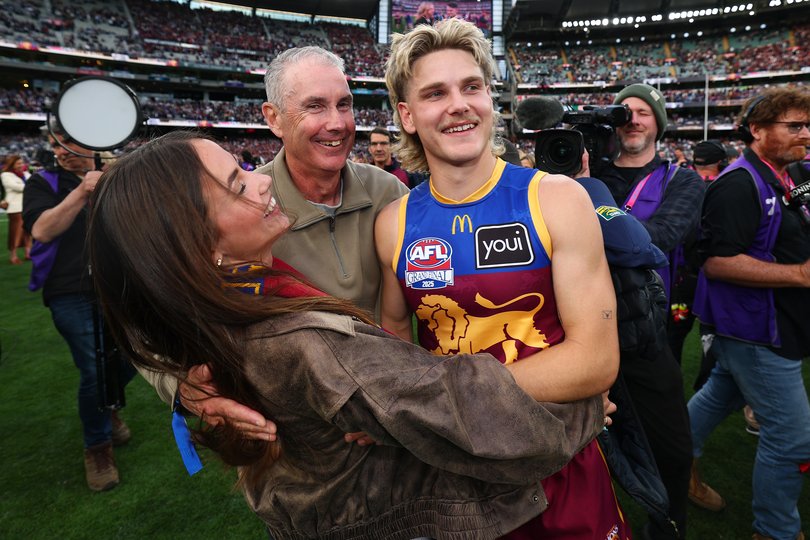 Will with father Marcus Ashcroft.