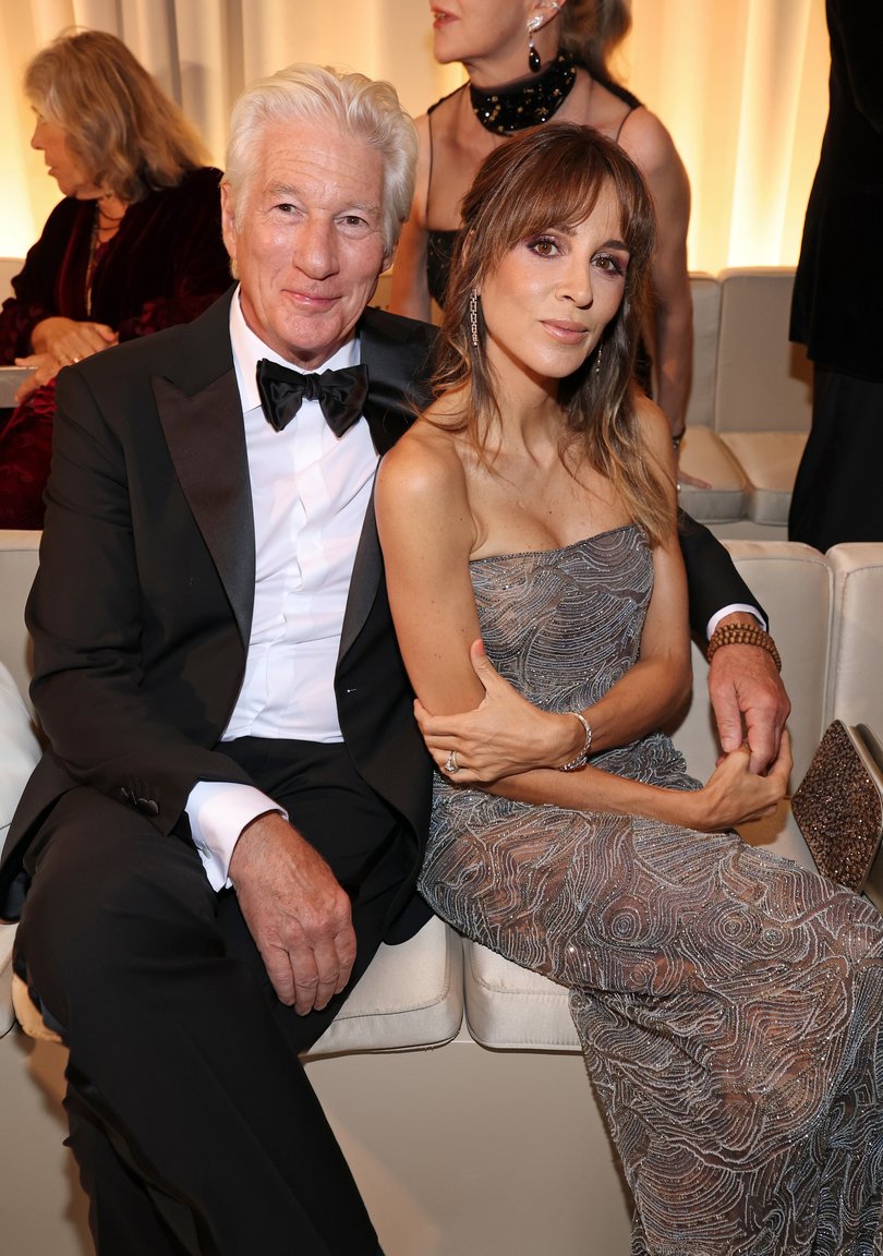  Richard Gere and Alejandra Silva. 
