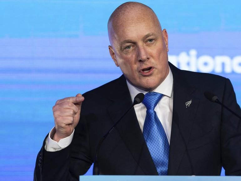 Christopher Luxon says New Zealand should be proud for not recognising Palestine. 