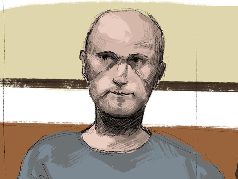 Stephen Fleming refused to attend court to hear statements from the family of the woman he killed.