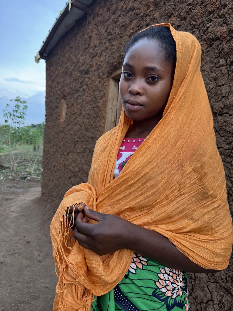 Alice Mugisha, a teenager, was married off because food aid disappeared in Uganda.
