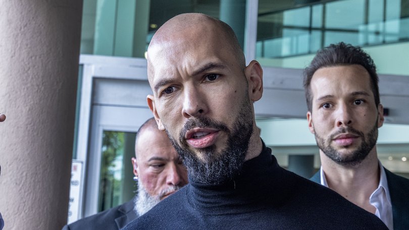 Three women had accused Tate of rape, sexual and physical assaults, including grabbing one by the throat on several occasions, whipping her with a belt and pointing a gun in her face. 