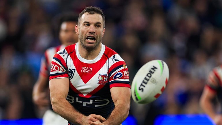 Sydney Roosters skipper James Tedesco will miss rugby league's Ashes series for family reasons. (Mark Evans/AAP PHOTOS)