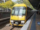 The teenager fell from the back of the train.