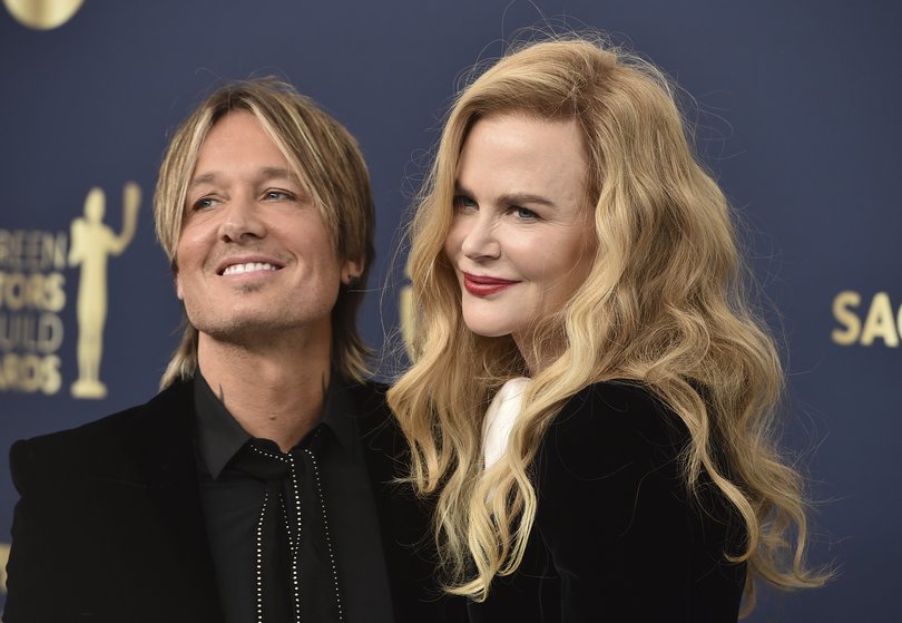 Keith Urban and Nicole Kidman at the 28th annual Screen Actors Guild Awards in 2022.