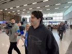 Melbourne star Christian Petracca in Adelaide on Monday.