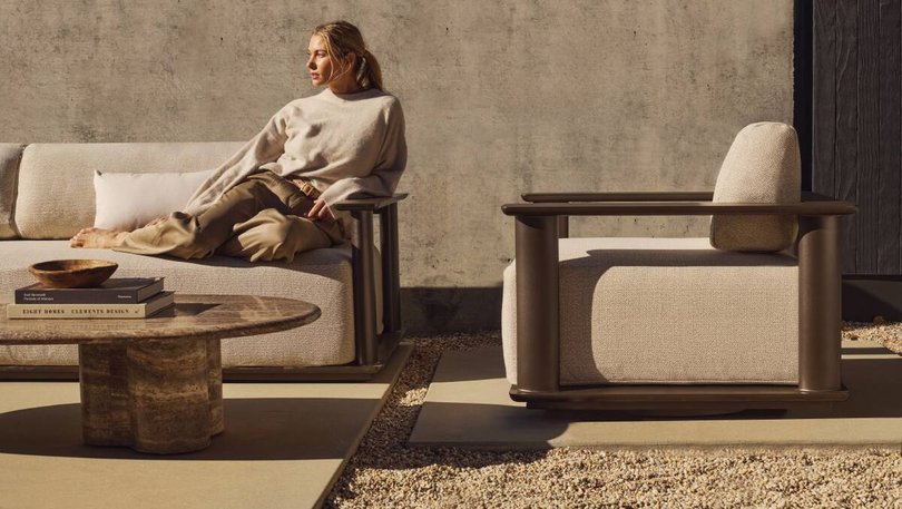 Aussie model Jess Hart fronts the latest Harbour collection. Pic: Harbour.