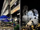 An earthquake of magnitude 6.9 has struck in waters in the centre of the Philippines, sending people running out into the streets.