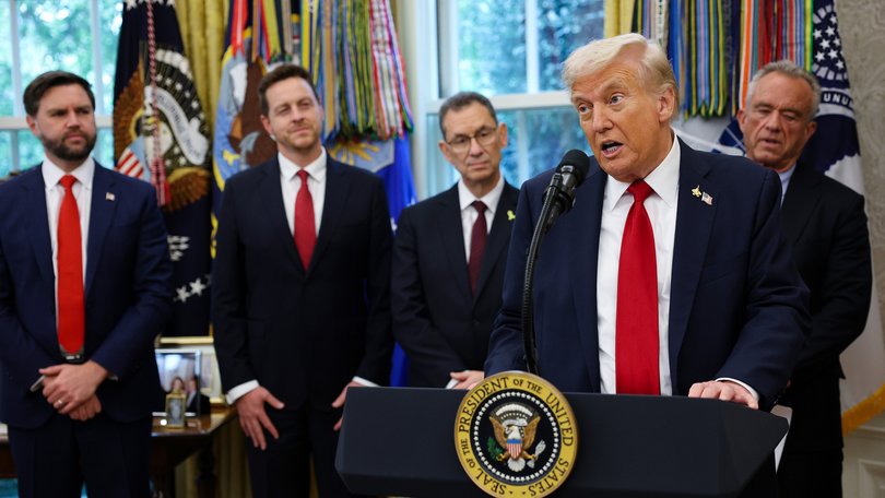 US President Donald Trump says US patients, who often pay nearly three times more than in other developed countries, will get cheaper prescription drugs.