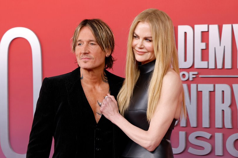 Keith Urban and Nicole Kidman attend the 2025 Academy of Country Music Awards in May.