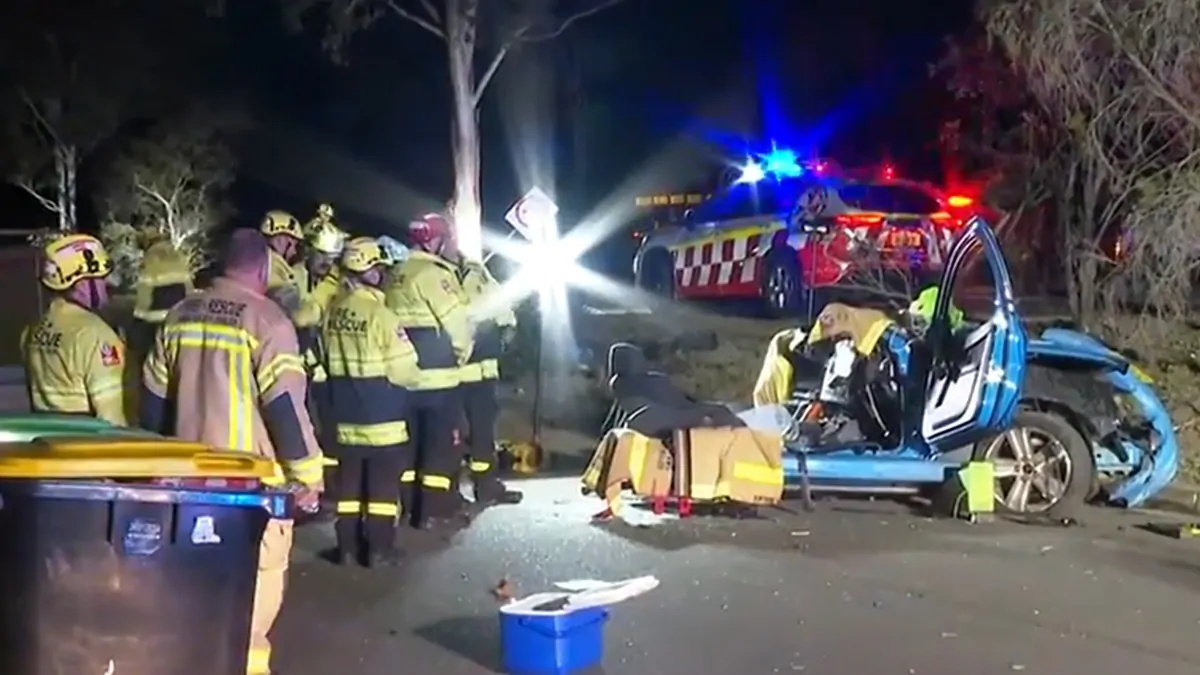 Cambridge Gardens: Car splits in two after horror crash in Sydney’s ...