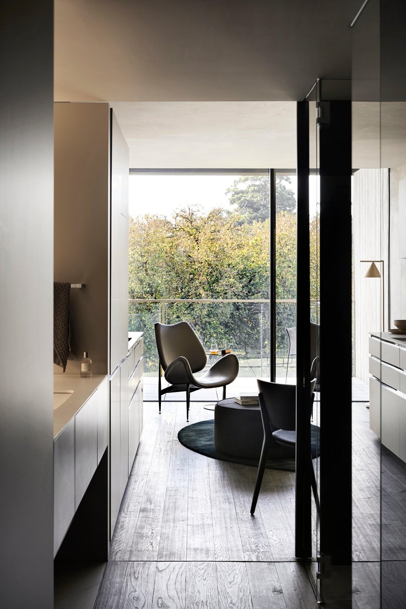  The view from a Garden Suite.
