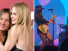 Keith Urban performed with Maggie Baugh.