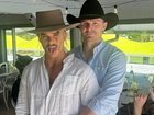 Bailey Smith Smith captioned the photo with Cats skipper Patrick Dangerfield: “or brokeback mountain depends how ya look at it” and “this is what losing a granny does to ya.”