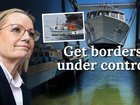 Sussan Ley slams 'unacceptable' rise in people smuggling.