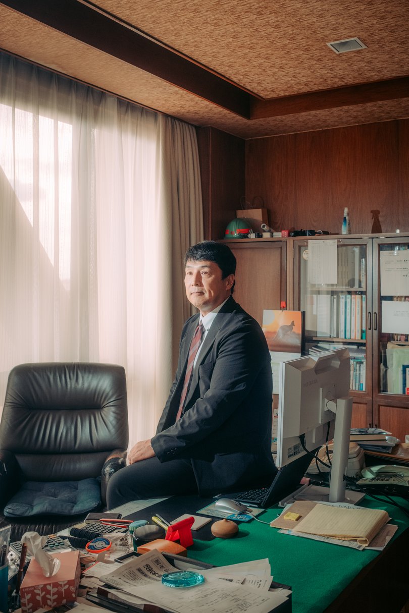 Masafumi Koki, the mayor of Toyoake, Japan.