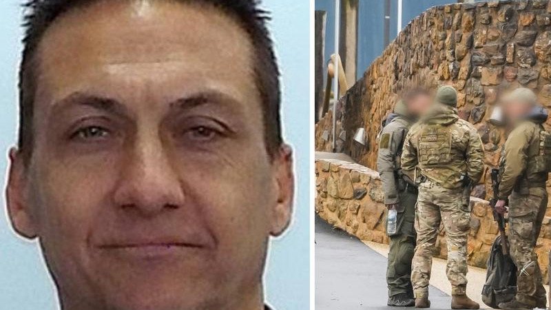 Dezi Freeman has been sought by police since a double fatal shooting in August. (Simon Dallinger/AAP PHOTOS)